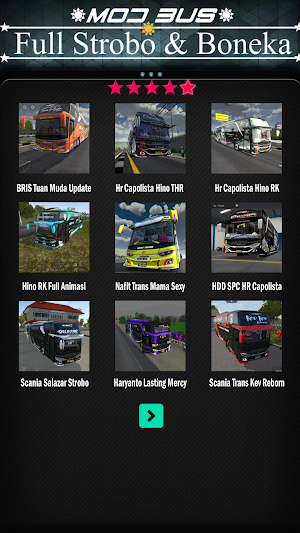 Mod Bus Full Strobo dan Boneka Screenshot 2