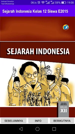 Sejarah Indonesia Kelas 12 Siswa E2015 Screenshot 0