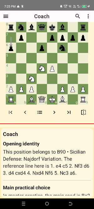 Trainer Chess Openings Coach Screenshot 3