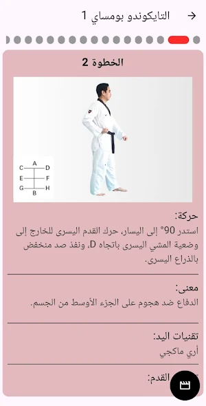 تعلم التايكوندو Screenshot 1