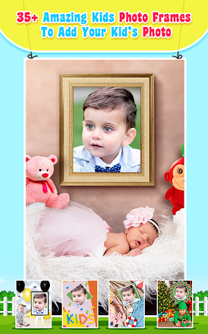 Kids Photo frames-Funny Animations Screenshot 1