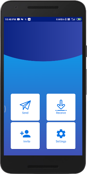ShareIn 🇮🇳 - File Transfer & Indian Shareit App Screenshot 1
