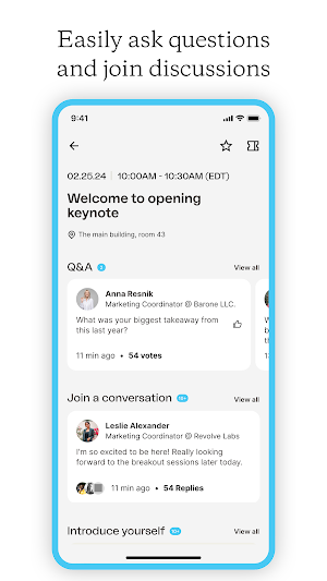 TAG Conferences Screenshot 2