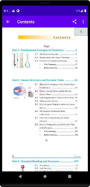 Chemistry Grade 11 Screenshot 1