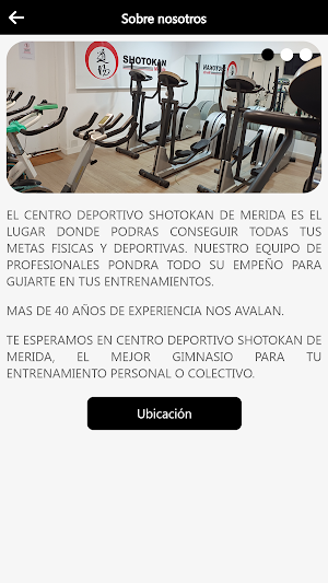 SHOTOKAN MERIDA Screenshot 2