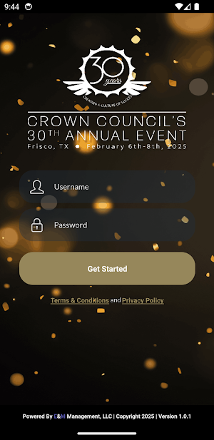 Crown Council Annual Event Screenshot 2