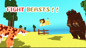 Blocky Wild Park: Tiger Terror Screenshot 2