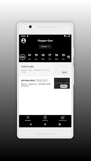 Oxygen Gym Screenshot 2