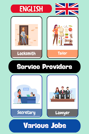 Jobs and Occupations - English Screenshot 3