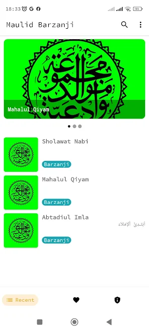 Maulid Barzanji Indonesia Arab Screenshot 1