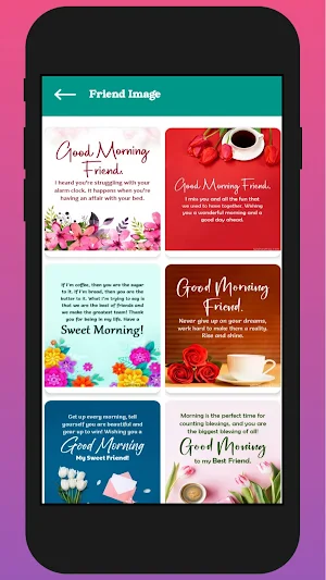 Good Morning Messages Screenshot 3