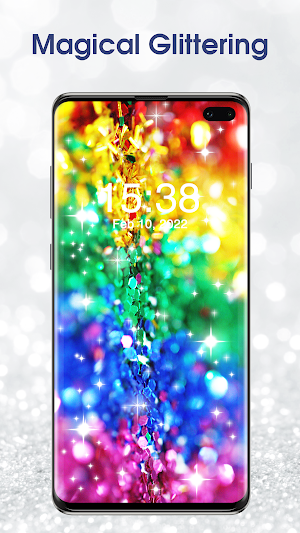 3D Glitter Live Wallpaper Screenshot 1