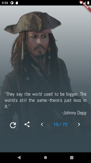 Johnny Depp Quotes Screenshot 0