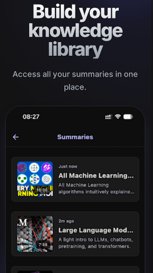 InsightVideo: AI Summary Screenshot 1