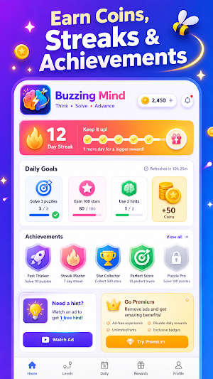 Buzzing Brain Screenshot 3