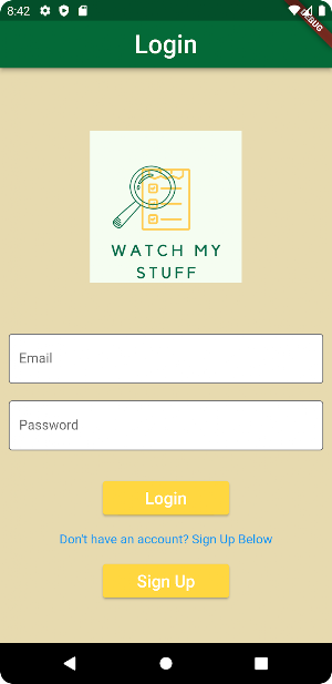 Watch My Stuff Screenshot 0