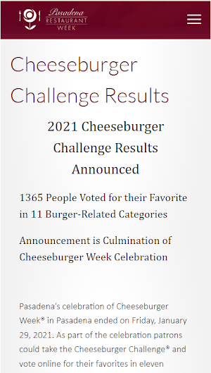 Pasadena Restaurant Week Screenshot 1