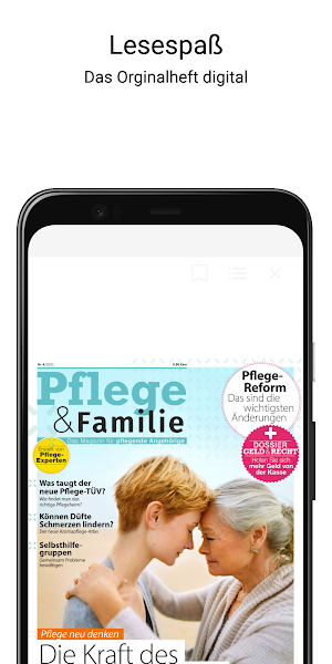Pflege & Familie ePaper Screenshot 0