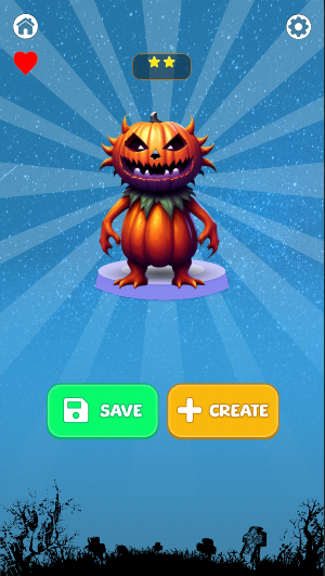 Halloween Monster Merge Screenshot 1
