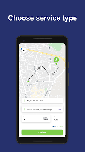 Pixi Taxi: fast & easy taxi Screenshot 2