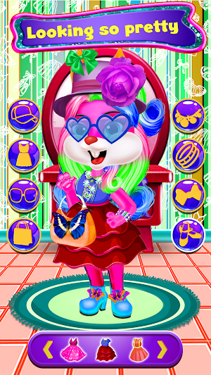 Twins Baby Bunny Hairs & Babysitter Nursery Care Screenshot 3