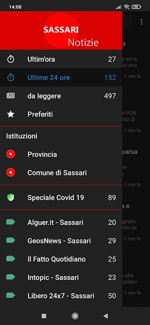 Sassari notizie Screenshot 0