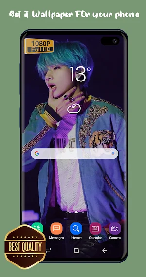 Kim Tae-hyung Wallpaper Bts Screenshot 1
