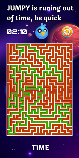 Jumpy - Quick Maze Escape Screenshot 3