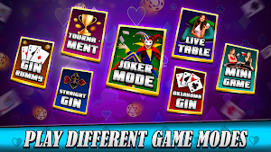 Gin rummy free Online card game Screenshot 0