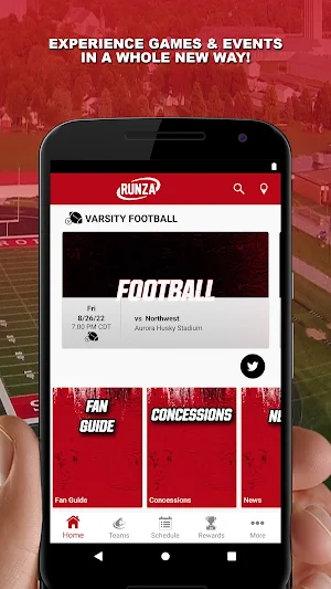 Aurora Huskies Athletics Screenshot 0