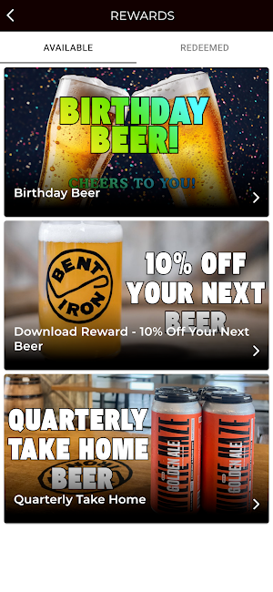 Bent Iron Brewing Screenshot 2