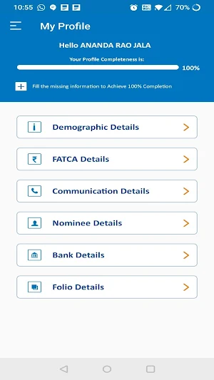 BANK OF INDIA MUTUAL FUND Screenshot 3