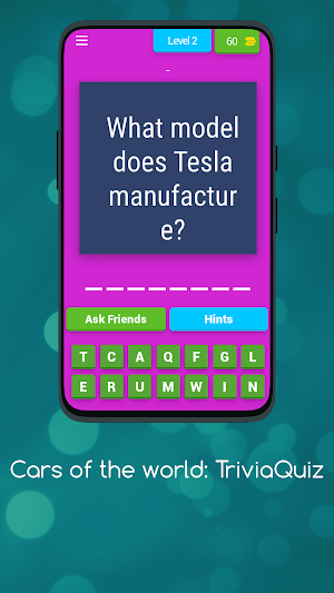 Cars of the world- Trivia Quiz Screenshot 2