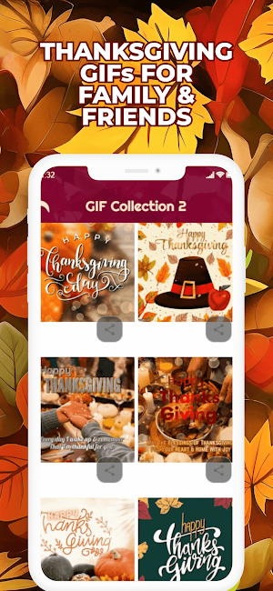 Thanksgiving Day Wishes GIF Screenshot 2