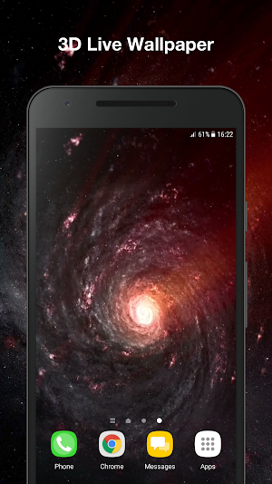 Black Hole Live Wallpaper Screenshot 0