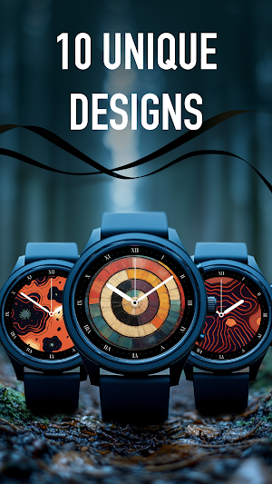 Abstract Patterns Watch Face Screenshot 0