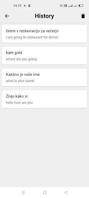 Slovenian English Translator Screenshot 2