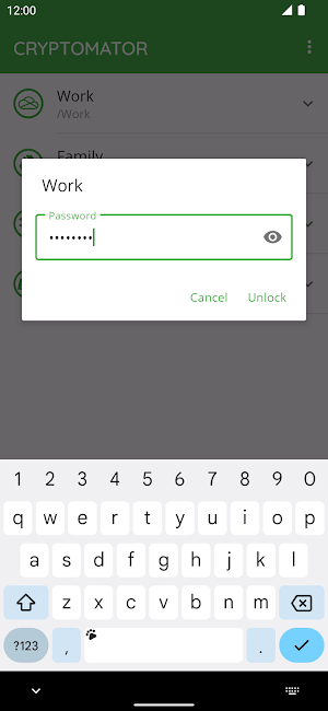 Cryptomator: Protect Privacy Screenshot 2