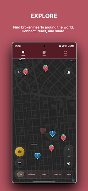 Broken Hearts Map Screenshot 0