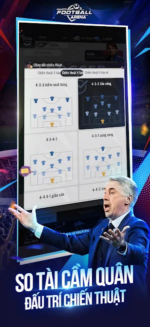 Football Arena - Vua Bóng Đá Screenshot 1