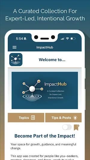 ImpactHub Screenshot 1