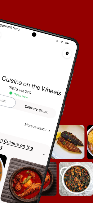 African Cuisine on the Wheels Screenshot 1