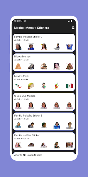 Mexico Memes Stickers Screenshot 2