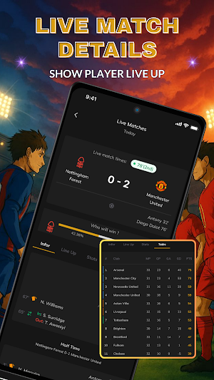 Live Scores – Football Matches Screenshot 3