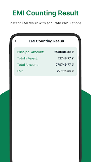 EMI Loan Calculator Screenshot 2