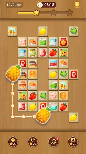 Wood Zen Match - Tile Connect Puzzle Games Screenshot 3
