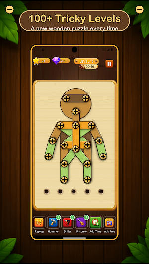 Screw Jam: Wood Puzzle Screenshot 3