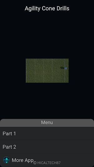 Agility Cone Drills Screenshot 0