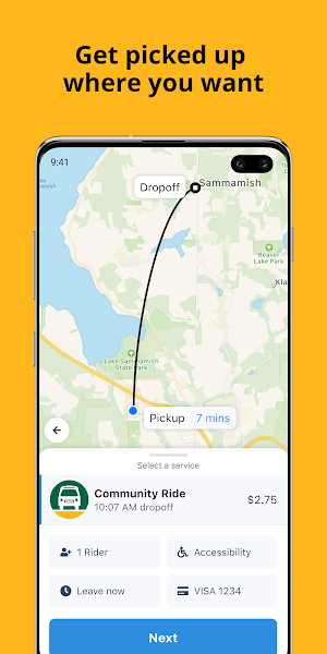 Community Ride On Demand Screenshot 1
