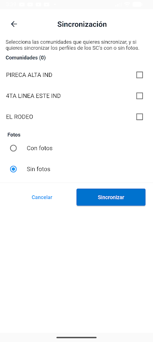 SCUApp Screenshot 1